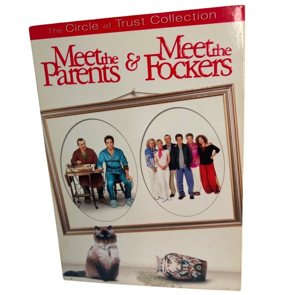 Meet The Parents & Meet The Fockers DVD Circle Of Trust Collection Comedy Set